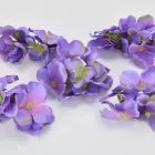 Hortenzia fej 5cm lila