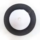 Szatén szalag 6mm - fekete