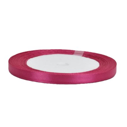 Szatén szalag 6mm - magenta