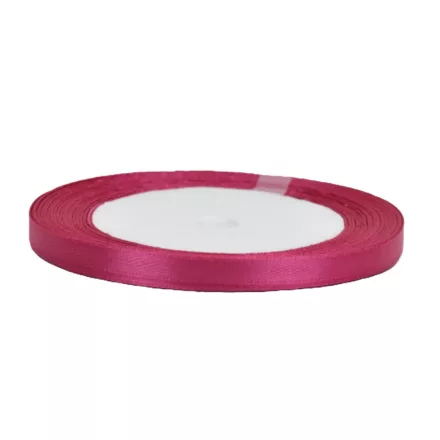 Szatén szalag 6mm - magenta