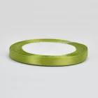 Szatén szalag 6mm - oliva