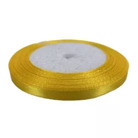 Szatén szalag 6mm - sárga