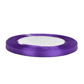 Szatén szalag 6mm - sötétlila Szatén szalag 6mm - sötétlila