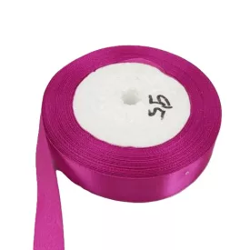 Szatén szalag 2cm széles ciklámen