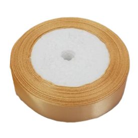 Szatén szalag 2cm széles hamvasbarack
