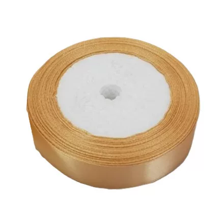 Szatén szalag 2cm széles hamvasbarack