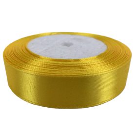 Szatén szalag 2cm széles sárga Szatén szalag 2cm széles sárga