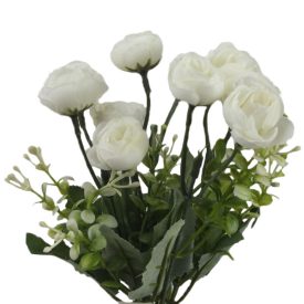 Boglárka csokor rezgővel fehér Boglárka csokor rezgővel fehér