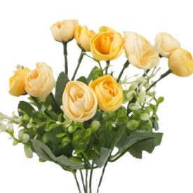 Boglárka csokor rezgővel krém-sárga Boglárka csokor rezgővel krém-sárga