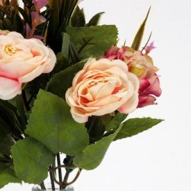 Fodros begónia csokor pink-púder 31 cm Fodros begónia csokor pink-púder 31 cm