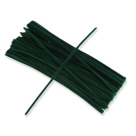 Zsenília drót fenyőzöld 100db/csomag 30cm Zsenília drót fenyőzöld 100db/csomag 30cm