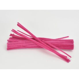 Zsenília drót magenta 100db/csomag 30cm Zsenília drót magenta 100db/csomag 30cm