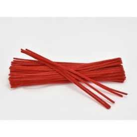 Zsenília drót piros 100db/csomag 30cm Zsenília drót piros 100db/csomag 30cm