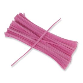 Zsenília drót rózsaszín 100db/cs. 30cm Zsenília drót rózsaszín 100db/cs. 30cm