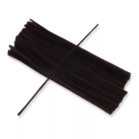 Zsenília drót sötétbarna 100db/cs. 30cm