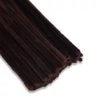 Zsenília drót sötétbarna 100db/cs. 30cm