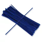 Zsenília drót sötétkék 100db/cs. 30cm