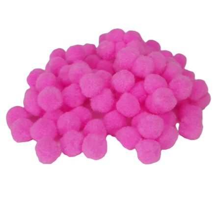 Magenta pompon 1,5cm 100db/cs