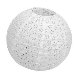 Csipkés fehér papír lampion 30cm Csipkés fehér papír lampion 30cm