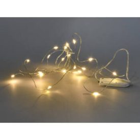 LED füzér 2méter meleg fehér elemes LED füzér 2méter meleg fehér elemes