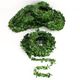 Dekorációs babér füzér 7,5m kis levelű Dekorációs babér füzér 7,5m kis levelű