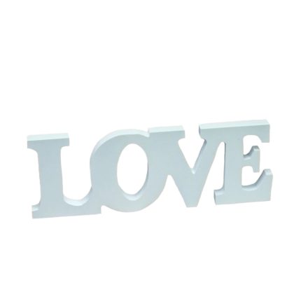 Fehér "Love" felirat 32cm