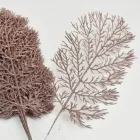 Csillámos thuja ág rózsaarany 40cm x 15cm