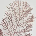 Csillámos thuja ág rózsaarany 40cm x 15cm