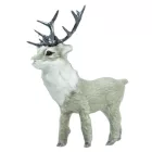 Szarvas szürke prémium 13cm