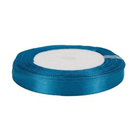 Szatén szalag 1cm széles azúr Szatén szalag 1cm széles azúr