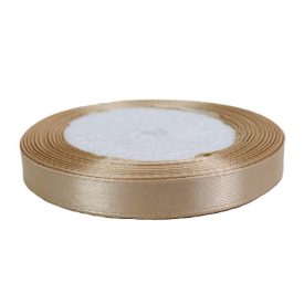 Szatén szalag 1cm széles púder Szatén szalag 1cm széles púder