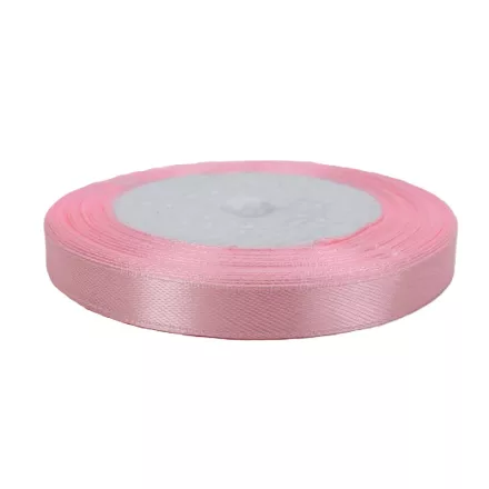 Szatén szalag 1cm széles rózsaszín