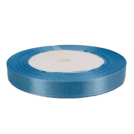 Szatén szalag 1cm széles világoskék Szatén szalag 1cm széles világoskék