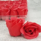 Illatos szappanrózsafej piros