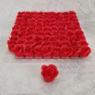 Illatos szappanrózsafej piros