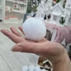 Hógolyó zsenília 6-7cm