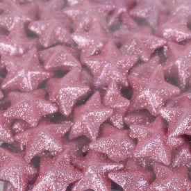 Polisztirol csillag 2cm csillámos sötétrózsaszín Polisztirol csillag 2cm csillámos sötétrózsaszín