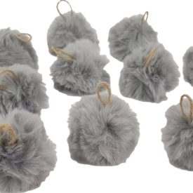 Pihe-puha szőrgombóc 6cm szürke Pihe-puha szőrgombóc 6cm szürke