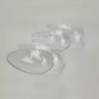 Szétválasztható átlátszó műanyag tojás 13cm