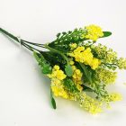 Bogyós csokor sárga 1db