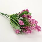 Bogyós csokor sötétrózsaszín 1db