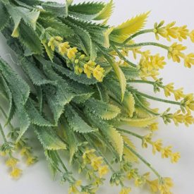 Cakkos levelű bimbós csokor sárga Cakkos levelű bimbós csokor sárga