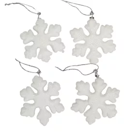 Polisztirol hópihe 4db/csomag