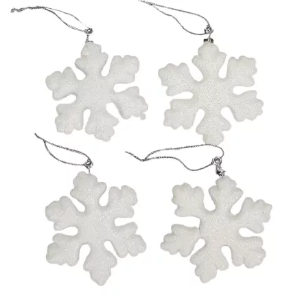 Polisztirol hópihe 4db/csomag