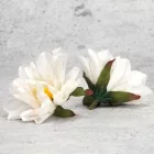 Kerti dália fej fehér 7-8cm 