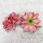 Dália fej 8cm x 3cm cirmos mályva 4db/csomag