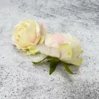 Rózsafej 4,5cm cirmos krém