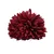 Krizantém fej 6cm x 5cm bordó