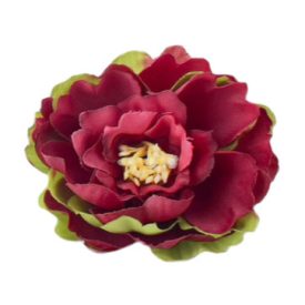 Babarózsa fej 5cm cirmos bordó Babarózsa fej 5cm cirmos bordó