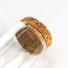 Üvegbúra parafadugóval 7cm magas 3,7cm széles